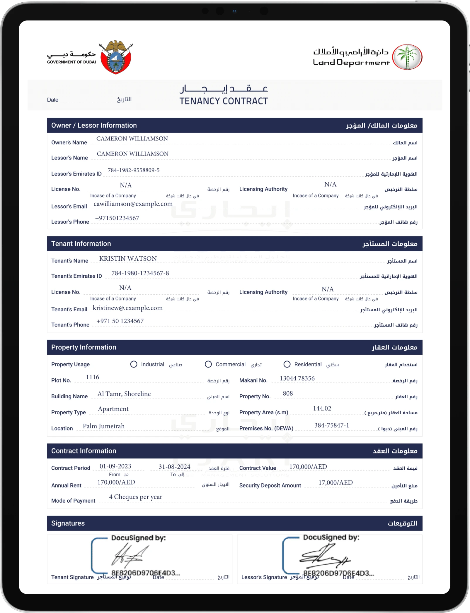 What Happens If A Person Does Not Consider Tenancy Contract Renewal?